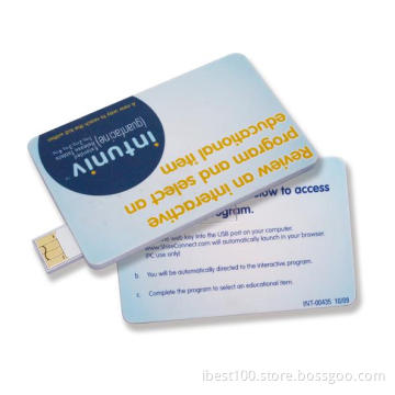 Credit Card Cheap USB Flash Drive Wholesale Full Memory (CD-08)